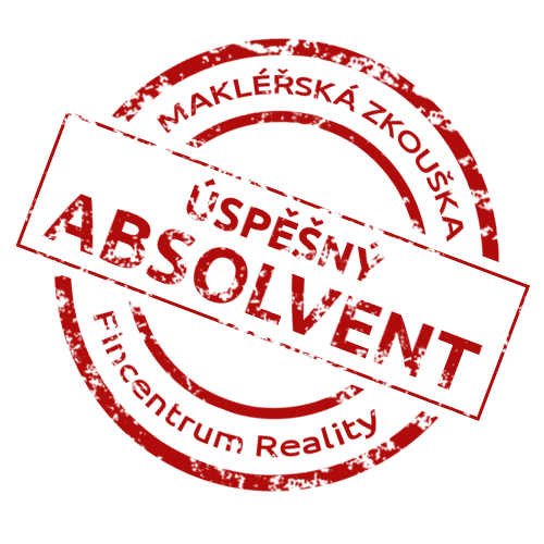 Certifikát Úspěšný absolvent makléřské zkoušky